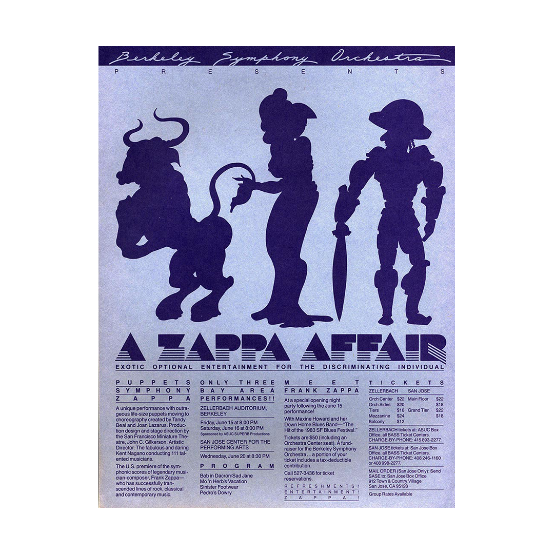 Poster | Zappa Affair